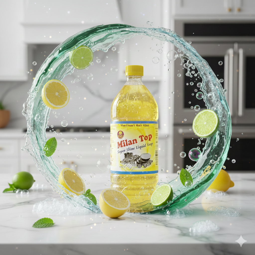 Milan Top Super Shine Liquid Soap - 1L